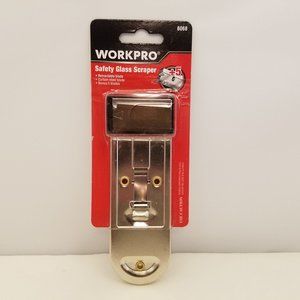 Workpro Safety Glass Scraper Retractable Blade PLUS 5 BLADES